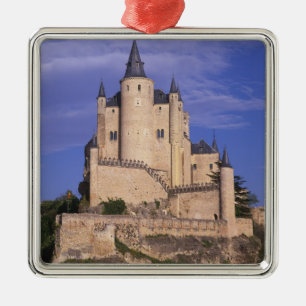 Ornement Carré Argenté Alcazar, Ségovie, Castille-et-León, Espagne, Unesc