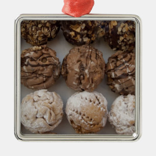 Ornement Carré Argenté Allemagne, Rothenburg. Rothenburg typique