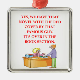 Ornement Carré Argenté amoureux des livres