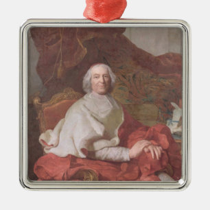Ornement Carré Argenté André cardinal Hercule de Fleury