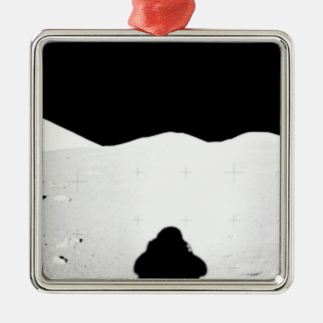 Ornement Carré Argenté Apollo 17 panorama assemblé 2 (Devant)