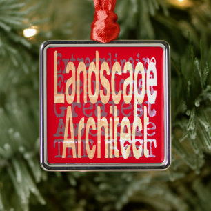 Ornement Carré Argenté Architecte paysager Extraordinaire