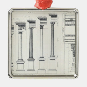 Ornement Carré Argenté Architecture I : Ordres d'architecture