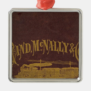 Ornement Carré Argenté Atlas d'affaires