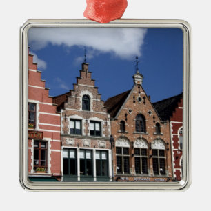 Ornement Carré Argenté Belgique, Brugge (aussi appelé Brug ou Bruge). UNE