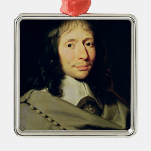 Ornement Carré Argenté Blaise Pascal