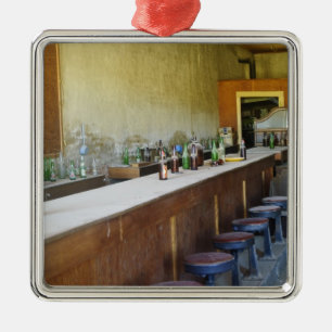 Ornement Carré Argenté Bodie State Historic Park, Californie, États-Unis