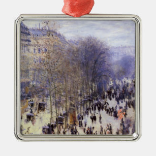 Ornement Carré Argenté Boulevard des Capucines par Claude Monet, Art nouv