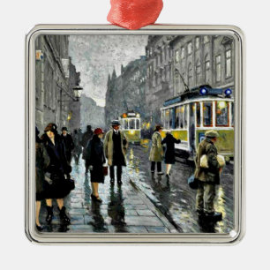 Ornement Carré Argenté Bredgade, Copenhague