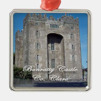Ornement Carré Argenté Bunratty Castle, irlandais, irlandais