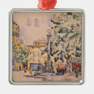 Ornement Carré Argenté Carré de l'hôtel de Ville à Aix-en-Provence