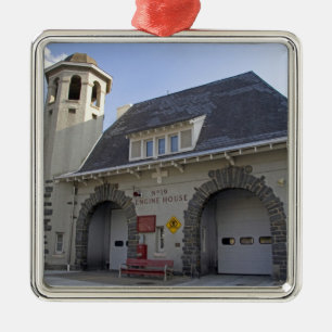 Ornement Carré Argenté Caserne de pompiers numéro 19 à Washington, D.C.
