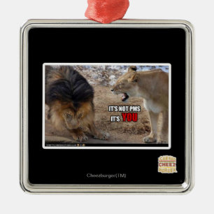 Ornement Carré Argenté C'est VOUS !