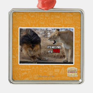 Ornement Carré Argenté C'est VOUS !