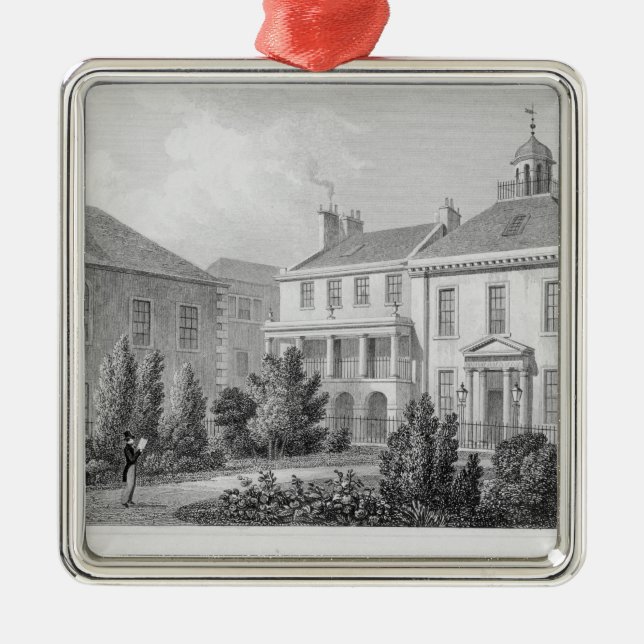 Ornement Carré Argenté Chambres sur le carré des chirurgiens, Edimbourg (Devant)