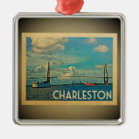 Charleston Vintage voyage de l'ornement de la Caro