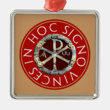 Christogram avec le texte latin