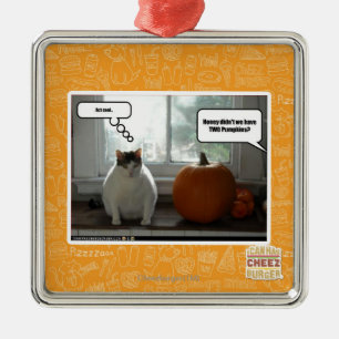 Ornement Carré Argenté Cool d'acte