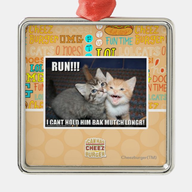 ORNEMENT CARRÉ ARGENTÉ COURSE ! ! ! (Devant)