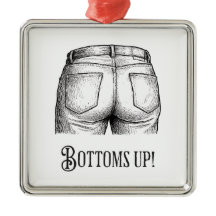 Cul sec ! Cadeau drôle d'éléphant blanc Noël