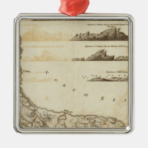 Ornement Carré Argenté Curaçao