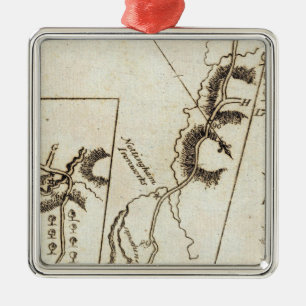 Ornement Carré Argenté De Philadelphie à DM 58 d'Annapolis