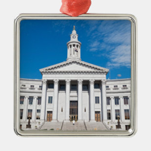 Ornement Carré Argenté Denver City and County Building Entrance