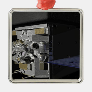 ORNEMENT CARRÉ ARGENTÉ DERNIÈRE