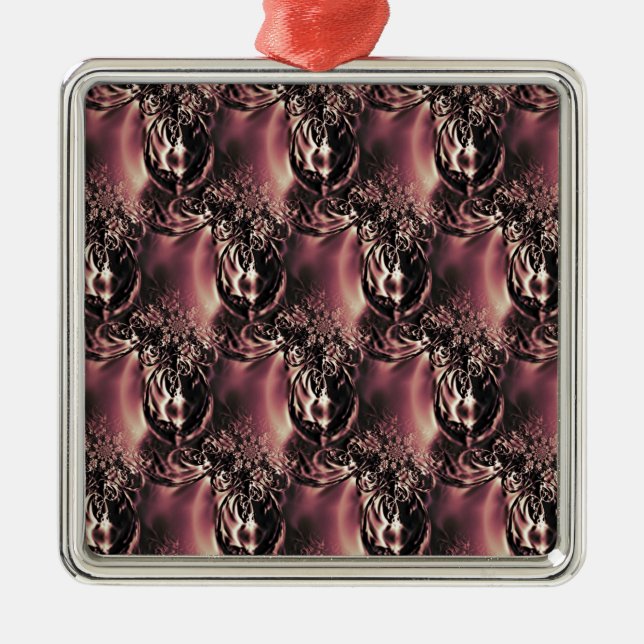 Ornement Carré Argenté Dex (Devant)