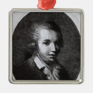 Ornement Carré Argenté Domenico Cimarosa