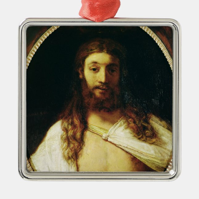 Ornement Carré Argenté Ecce homo 2 (Devant)
