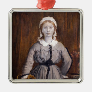 Ornement Carré Argenté Edgar Degas - Marguerite de Gas