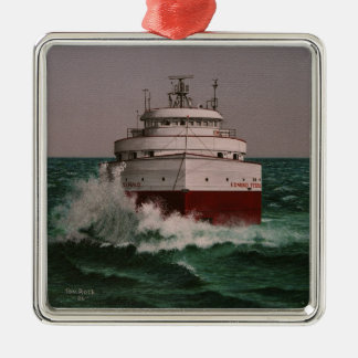 Ornement Carré Argenté Edmund Fitzgerald by Tom Rock