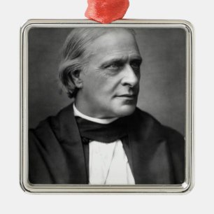 Ornement Carré Argenté Edouard Benson blanc, archevêque de Cantorbéry