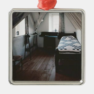 Ornement Carré Argenté Enfoncez, rail de serviette conçu par brun de For