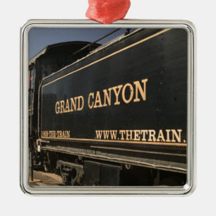 Ornement Carré Argenté États-Unis, Arizona, Williams : Grand Canyon Railr