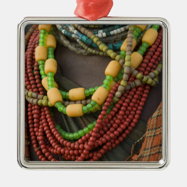 Ornement Carré Argenté Ethiopie : Bassin inférieur de la rivière Omo, del (Devant)