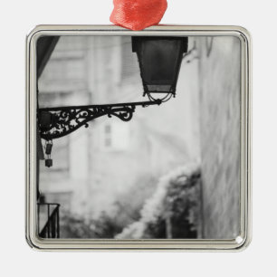 Ornement Carré Argenté Europe, Espagne, Majorque. Lampes de rue, Palma