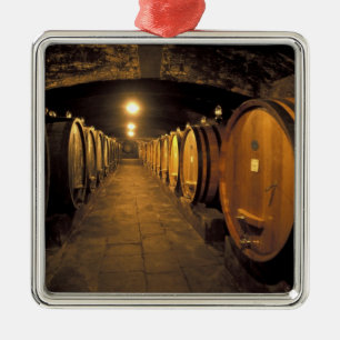 Ornement Carré Argenté Europe, Italie, région de Toscane. Caves à Chianti