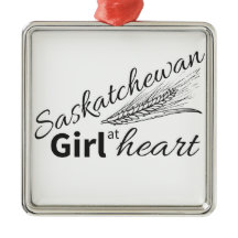 Fille de Saskatchewan au coeur