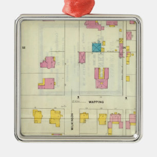 Ornement Carré Argenté Frankfort, Kentucky 15
