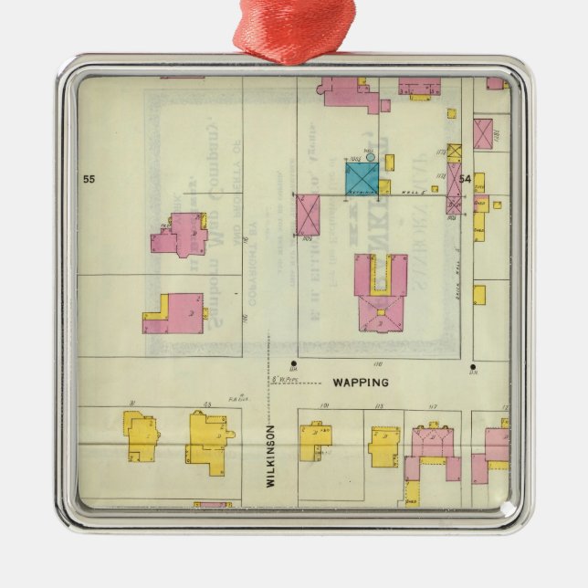 Ornement Carré Argenté Frankfort, Kentucky 15 (Devant)