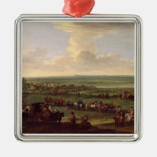 Ornement Carré Argenté George I (1660-1727) à Newmarket, 4ème 5 octobre