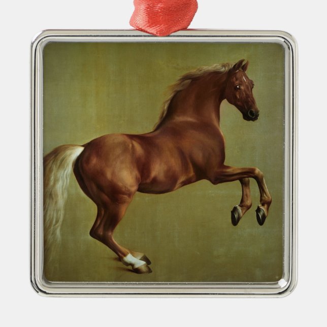 Ornement Carré Argenté George Stubbs| Tirage d'identité, 1762 (Devant)