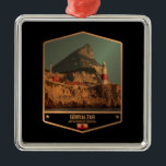 Ornement Carré Argenté Gibraltar<br><div class="desc">Gibraltar</div>