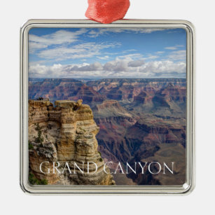Ornement Carré Argenté Grand Canyon 7