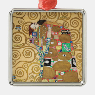 Ornement Carré Argenté Gustav Klimt - Accomplissement, frise Stoclet