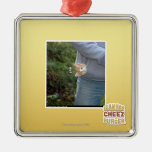 Ornement Carré Argenté Hai d'O