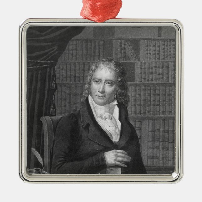 Ornement Carré Argenté Henri Benjamin Constant de Rebecque (Devant)