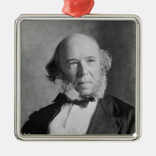 Ornement Carré Argenté Herbert Spencer (Devant)